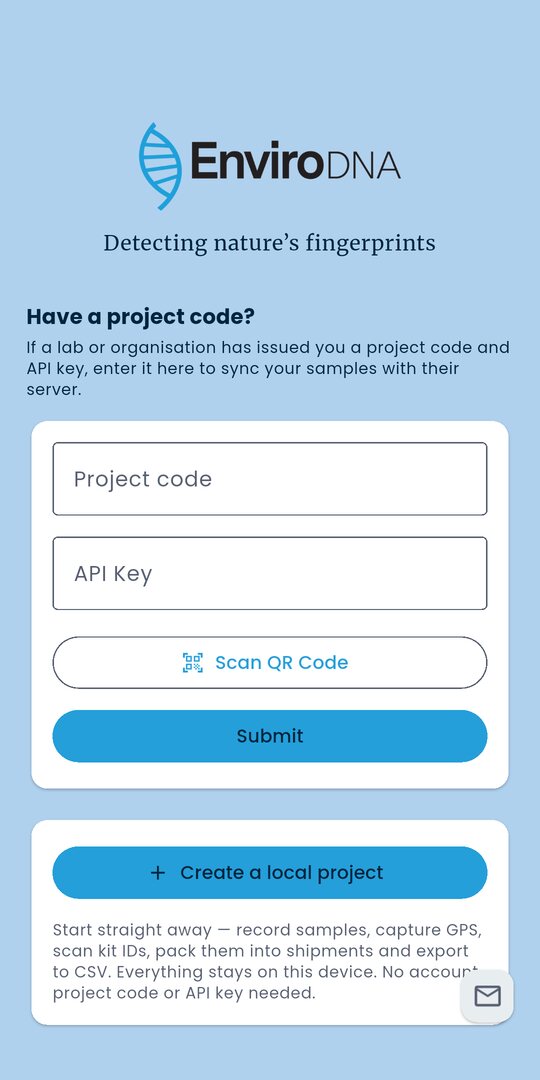 Start without an account